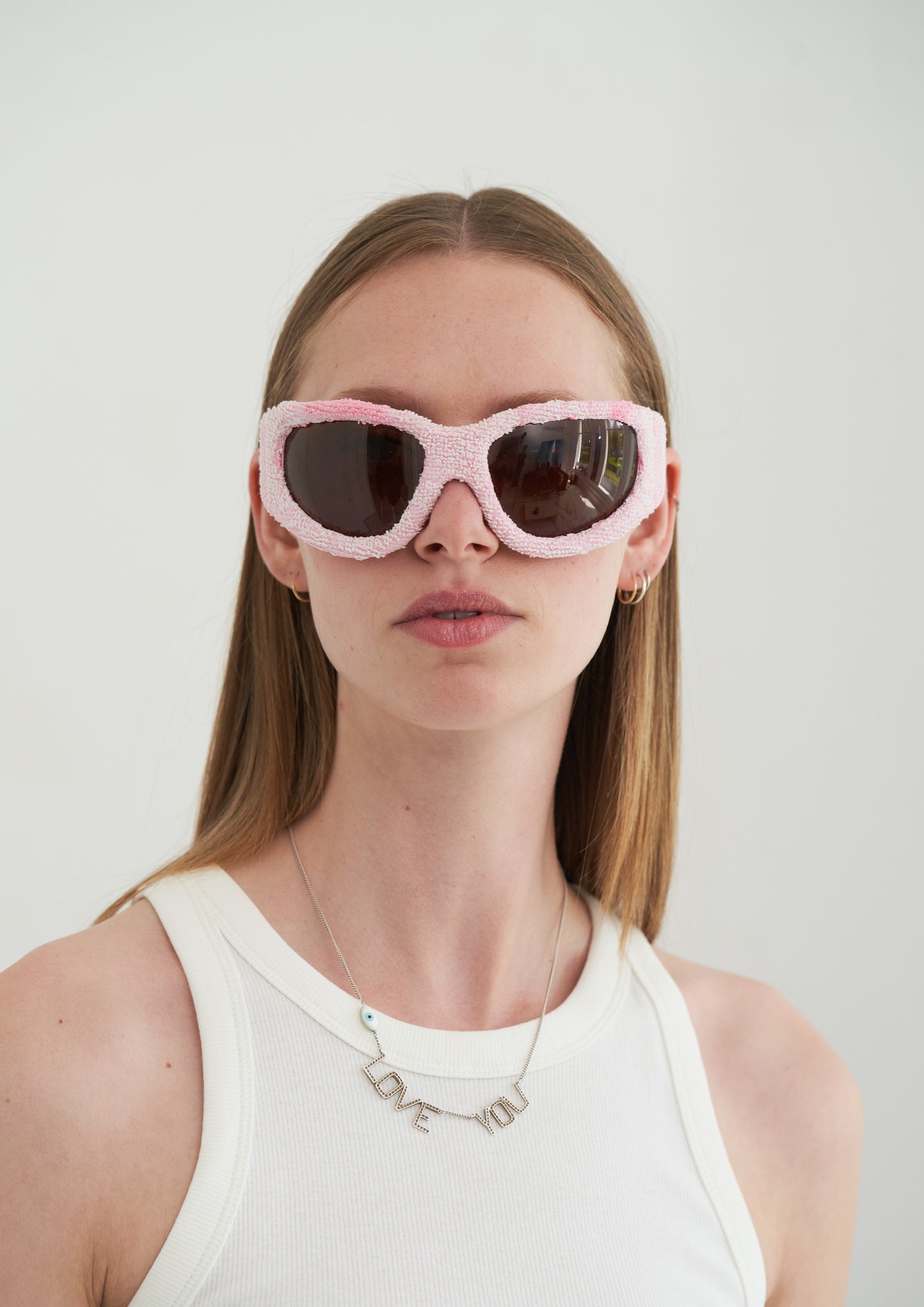 TOWEL SUNGLASSES PINK (PRE-ORDER)